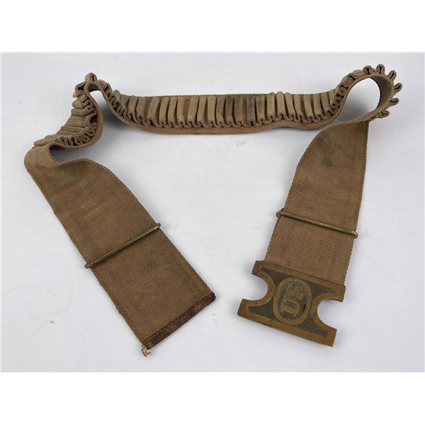US 30/40 Krag Mills Belt Spanish American War