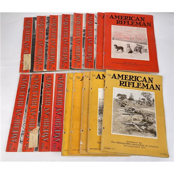 Lot of American Rifleman Magazines