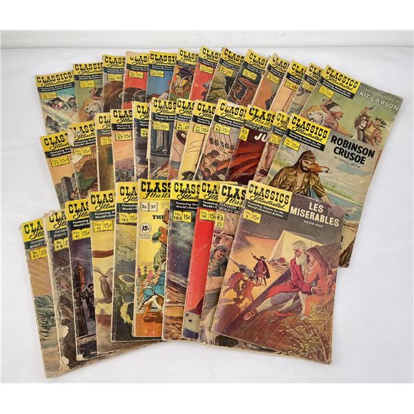 Lot of Classics Illustrated Magazine