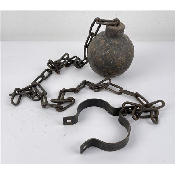 Deer Lodge Montana Prison Ball and Chain