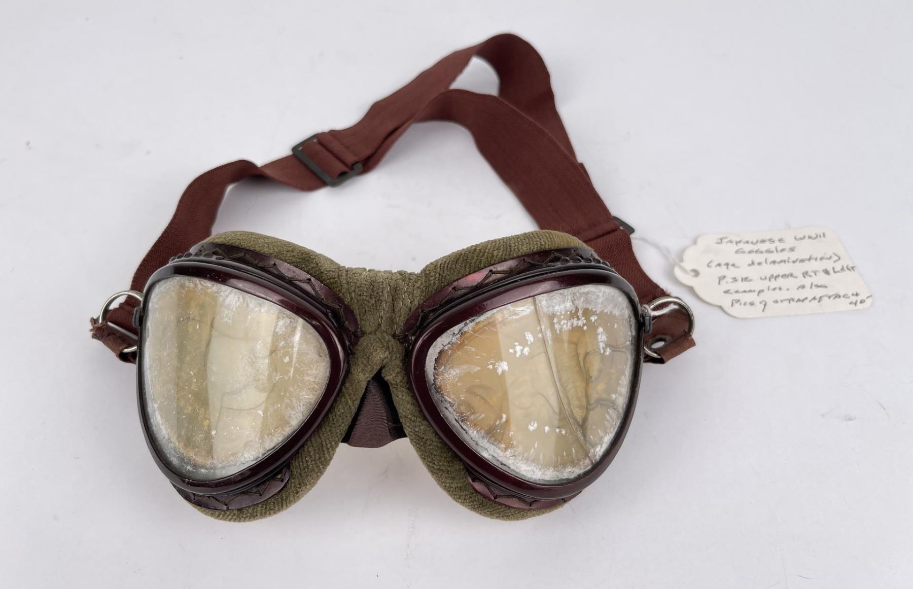 WW2 Japanese Flight Pilot Goggles
