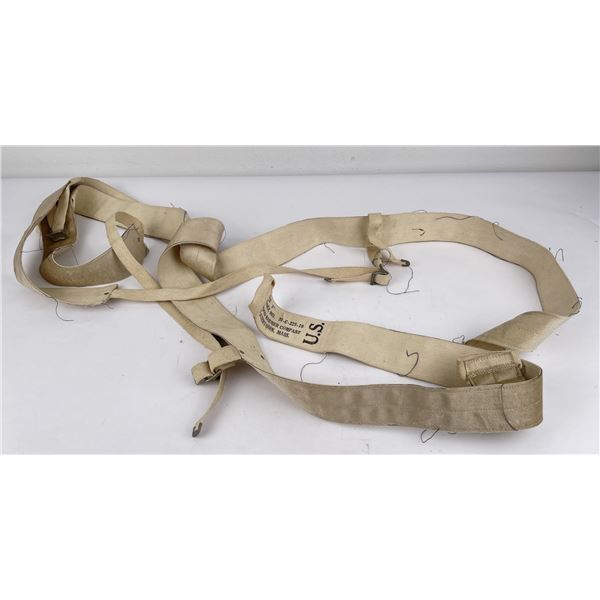 US Army White Web Flag Carrier Harness
