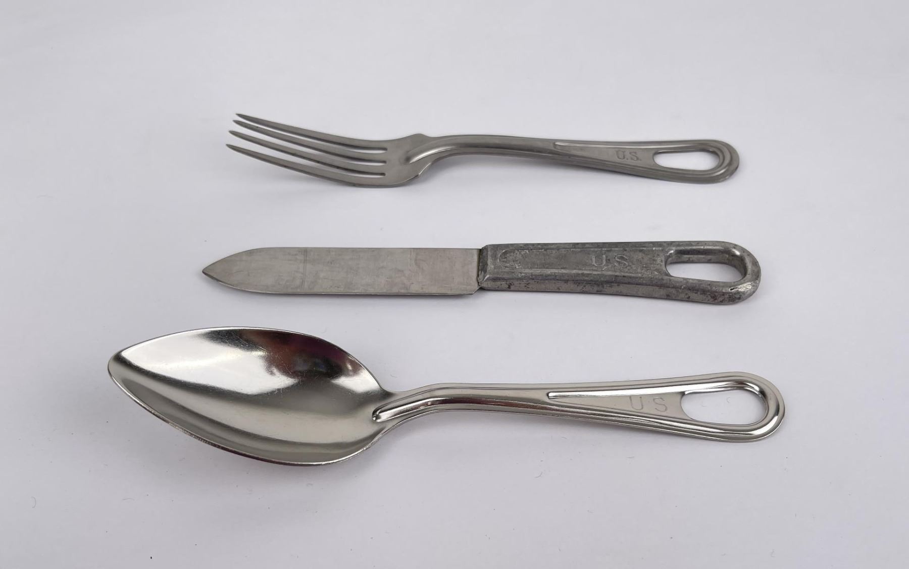 WW2 US Army Mess Kit Utensils