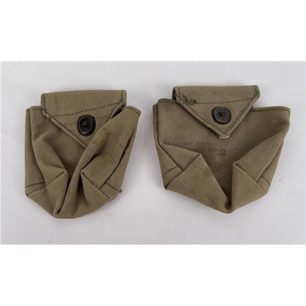WW2 Parachute Rigger M1 Carbine Mag Pouches
