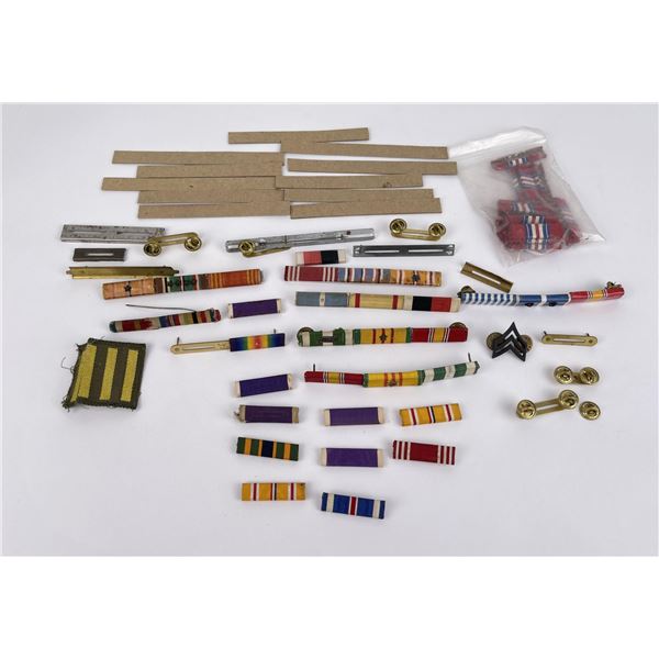 Group of WW2 Korean War Ribbon Bars