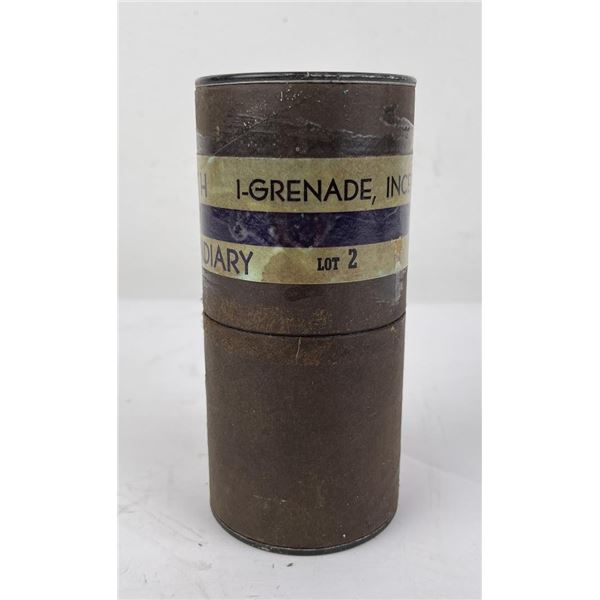 WW2 Incendiary Grenade Tube