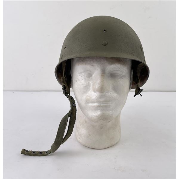 WW2 M1 US Army Helmet Liner w/ Chinstrap