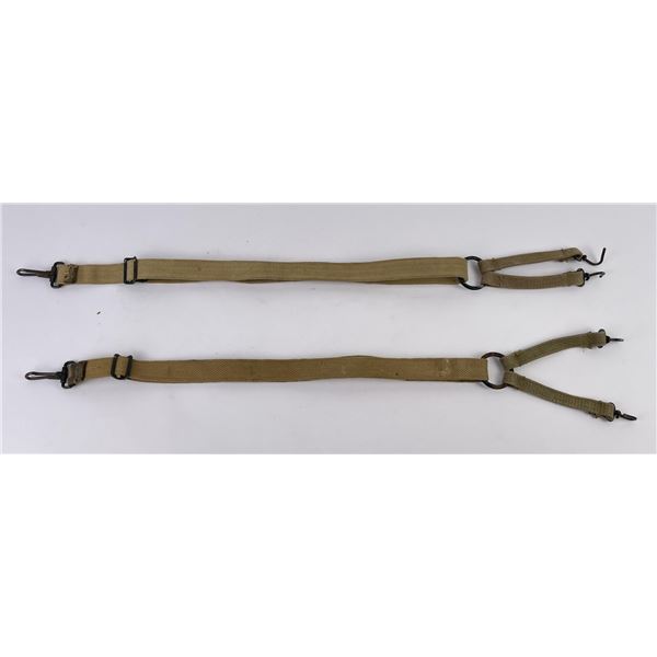 WW2 USMC Marine Corps Suspenders