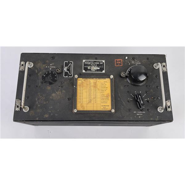 US Army Signal Corps TU-10-B Radio