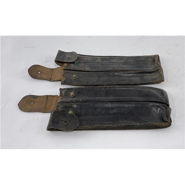 German MP-40 Leather Magazine Pouches