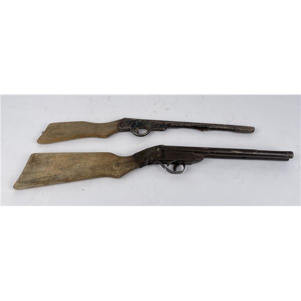 Pair of Antique Cork Shotgun Toys