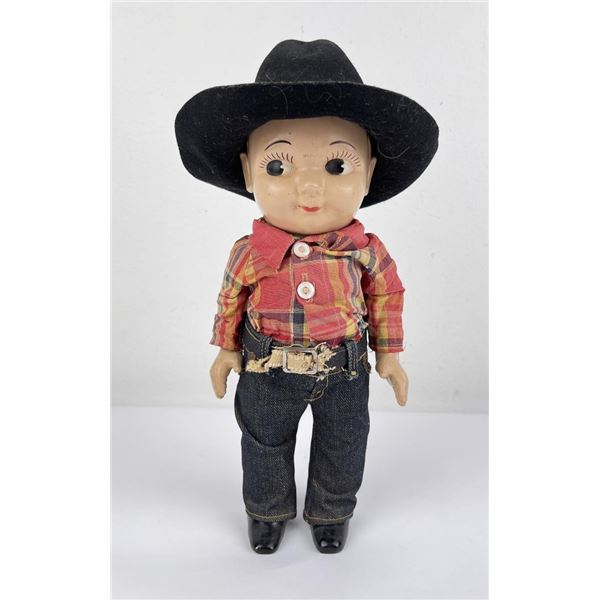Antique Buddy Lee Denim Advertising Doll