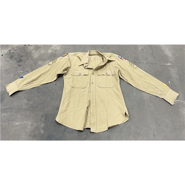 WW2 CBI Air Corps Army Officers Shirt