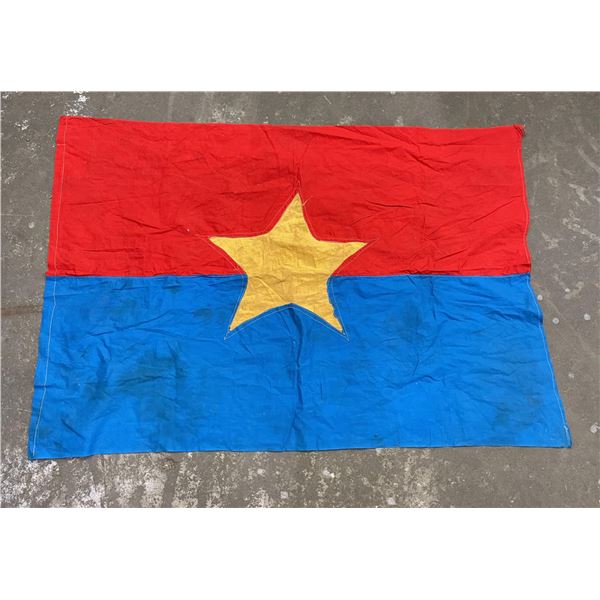 Vietnam War Viet Cong Flag NVA Original