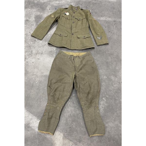 WW1 89th Infantry Uniform w/ Trousers