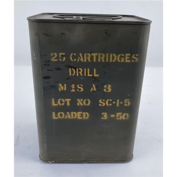 Korean War M18A3 20mm Drill Cartridges