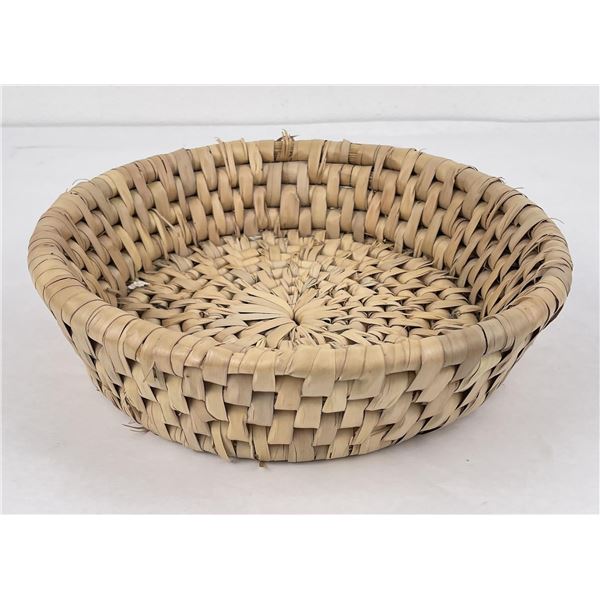 African Rush Gathering Basket
