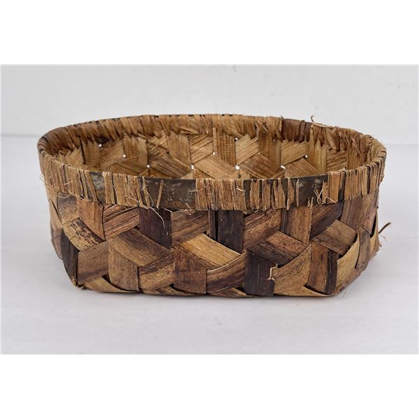 African Woven Splint Basket