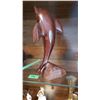 Image 3 : Wood carved Dolphin  Cat A