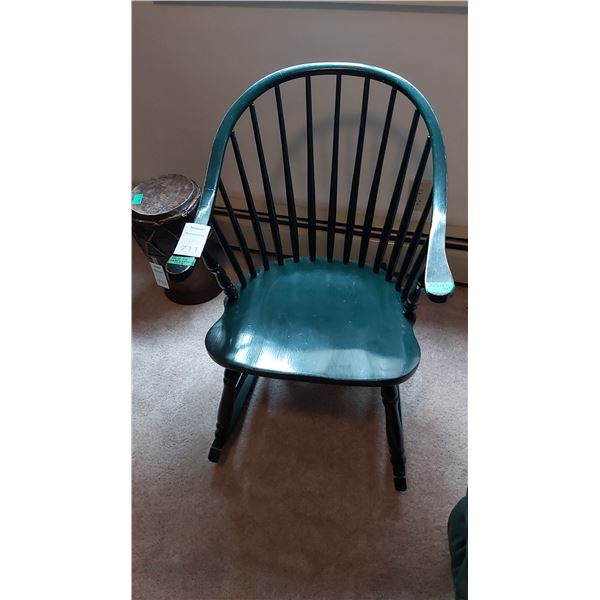 Antique Painted Rocker. Cat A