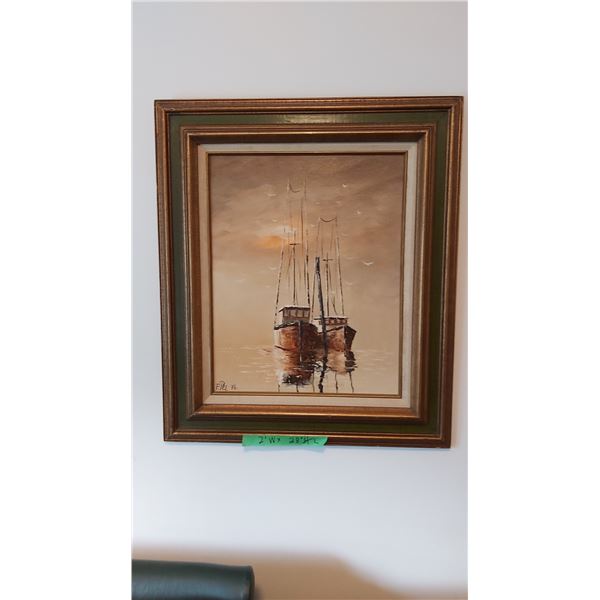 Original Art F. Pel Cat A