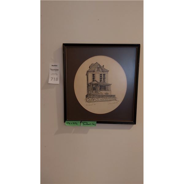 Framed Art by Larry Southwell Cat A