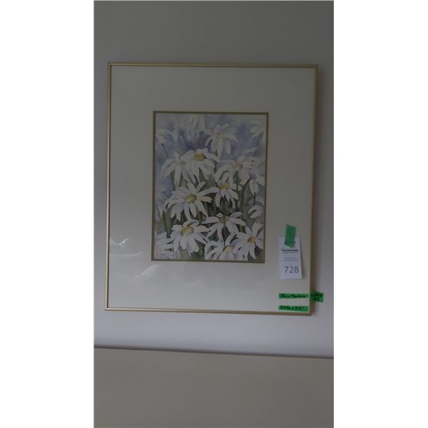 Jerri Martin Framed Art. cat A