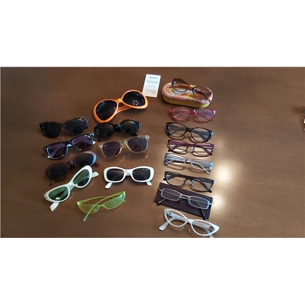 Assortment of Sunglasses and Magnfiers 1.5 Cat A