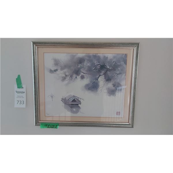 Chinese Water Colour  Numbered Cat B