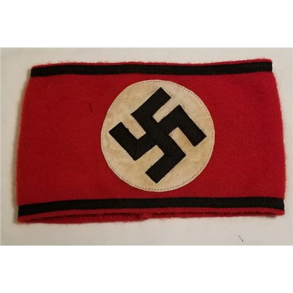 WW2 WWII Nazi German SS wool armband Third Reich insignia w RZM tags