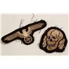 Image 1 : WW2 WWII Nazi German SS Cap set Death head + Swastika eagle Third Reich insignia