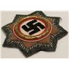 Image 2 : WW2 WWII Nazi German cross in gold Third Reich cloth Medal award