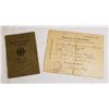 Image 1 : WW1-WW2 German Reisepass w document Passport book Deutsche Reich Reise-Pass 1920s