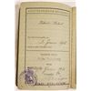 Image 5 : WW1-WW2 German Reisepass w document Passport book Deutsche Reich Reise-Pass 1920s