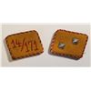 Image 1 : WW2 WWII Nazi German SA Sturmabteilung Third Reich Collar tabs 14/171 w RZM tag