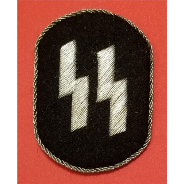 WW2 WWII Nazi German SS Arm Sleeve patch w RZM tag