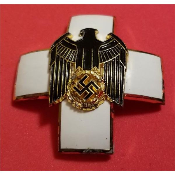 WW2 WWII Nazi German Social Welfare Third Reich pinback Medal award