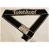 Image 1 : WW2 WWII Nazi German SS Totenkopf cuff title w RZM tag