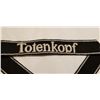 Image 2 : WW2 WWII Nazi German SS Totenkopf cuff title w RZM tag