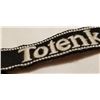 Image 3 : WW2 WWII Nazi German SS Totenkopf cuff title w RZM tag