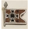 Image 1 : WW2 WWII Nazi German Third Reich Standarte Flag pin badge
