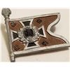 Image 2 : WW2 WWII Nazi German Third Reich Standarte Flag pin badge