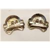 Image 4 : WW2 WWII Nazi German Third Reich Army silver Panzer Skull death head tabs badges
