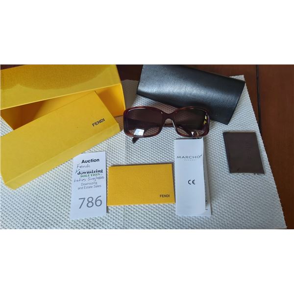 Ladies Fendi Sunglasses Cat A