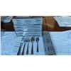 Image 1 : Heritage International Sterling Silver Plate Stainless Flatware. Cat 5