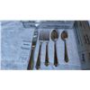 Image 3 : Heritage International Sterling Silver Plate Stainless Flatware. Cat 5