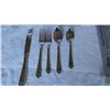 Image 6 : Heritage International Sterling Silver Plate Stainless Flatware. Cat 5