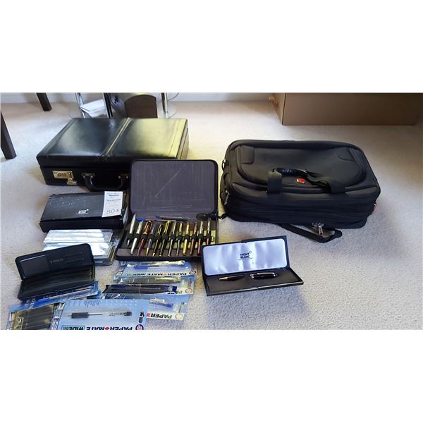 Swiss Army bag & Mont Blanc Pen Cat A