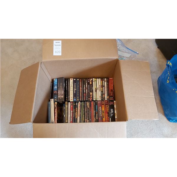 Box of DVD's Cat A