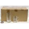 Image 1 : BOX OF ASSORTED WINE GLASSES / COFFEE MUGS